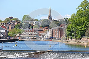Exeter by the River Exe