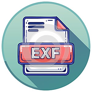 EXF File Icon File format type Image file extension Digital document