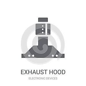 Exhaust hood icon. Trendy Exhaust hood logo concept on white background from Electronic Devices collection