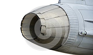 Exhaust of military aircraft