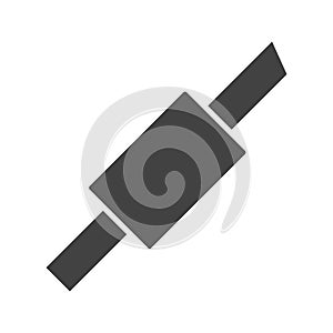 Exhaust Pipe icon vector image.