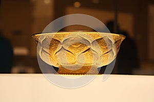 Exhibit in a museum of history