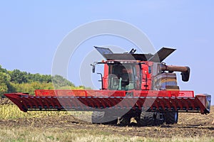 The exhibition of agricultural machinery in the Kiev region 24 Septembe, 2015