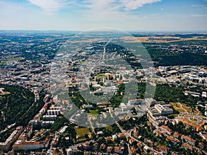 Exhibition Center Brno BVV from above