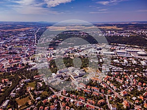 Exhibition Center Brno BVV from above
