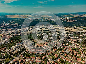 Exhibition Center Brno BVV from above