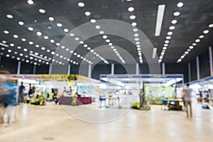 Exhibition Hall blurred