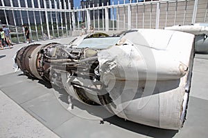 Exhibition of jet engines