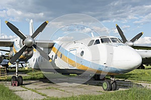 Exhibition of old model airplanes