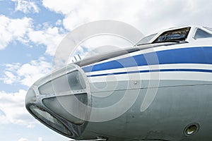 Exhibition of old model airplanes