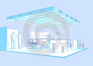 Exhibition stand