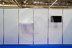 Exhibition stand design equipment in business centre