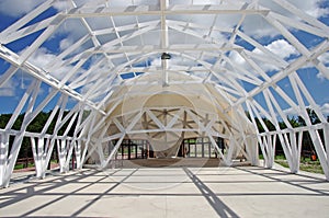 Exhibition tent construction