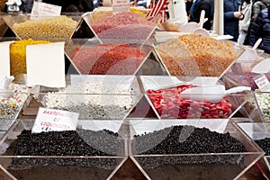 Exhibitors of candy