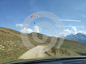 Exhilarating Mid-Air Gliding in Nature