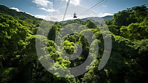 Exhilarating Rainforest Canopy Tour: Soar Through Lush Greenery on a Zipline Adventure