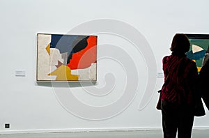 Exibition of abstract painter Serg Polyakov