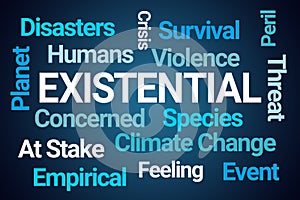 Existential Word Cloud