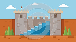 Existing walls are strengthened with the use of shotcrete a sprayable concrete that adds structural support and improves