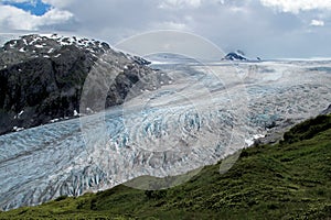 Exit Glacier, Harding Ice Field, Kenai Fjords National Park, Alaska