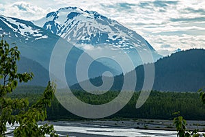 Exit Glacier in Seward, Alaska. photo