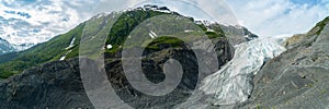 Exit Glacier in Seward, Alaska. photo