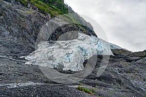 Exit Glacier in Seward in Alaska United States of America