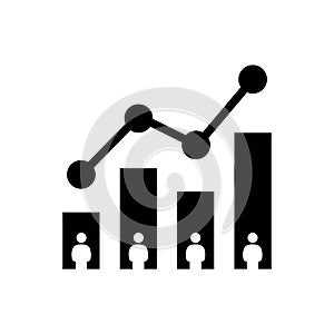 Exit polling icon  illustration