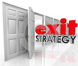 Exit Strategy Open Door Leave Escape Plan Agreement Marriage