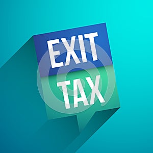 Exit Tax graphic