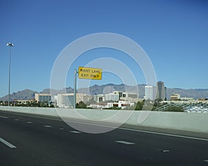 Exit to Downtown, Tucson, AZ