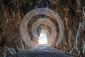 The exit from the Tunnel to daylight