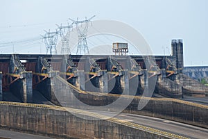 Exits of water in power plant