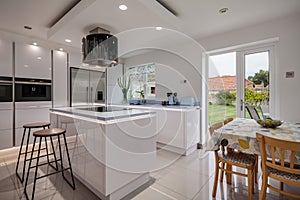 Luxury modern contemporary fitted kitchen
