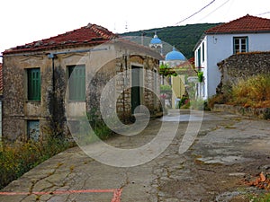 Exoghi Village, Ithaca Island, Greece