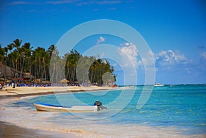 Exotic Beach in Dominican Republic