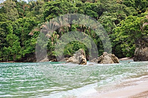 Exotic beach Manuel Antonio Costa Rica