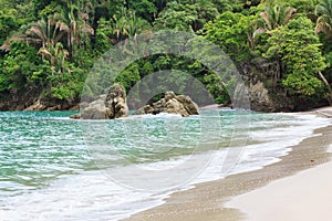 Exotic beach Manuel Antonio Costa Rica