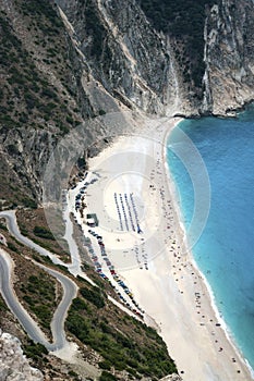 Exotic beach Myrtos Kefalonia