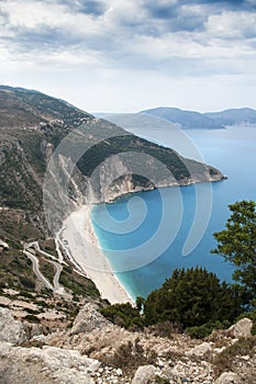 Exotic beach Myrtos Kefalonia