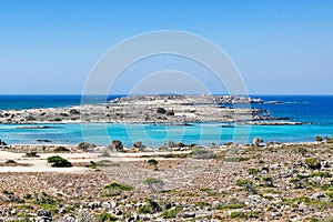 The exotic Elafonissos in Crete, Greece