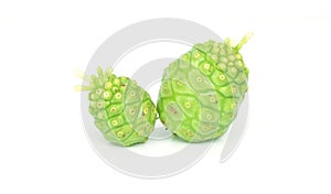 Exotic Fruit - Noni on white