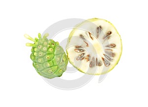 Exotic Fruit - Noni on white