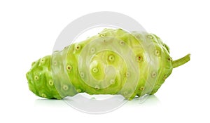 Exotic Fruit - Noni on the white background