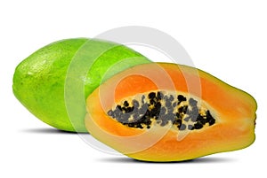 Exotic fruit papaya