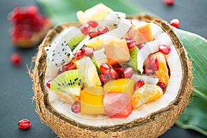 Exotic fruit salad