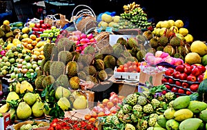 Exotic fruits photo