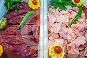 Exotic kinds of meat