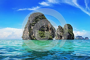 Exotic landscape in Thailand photo