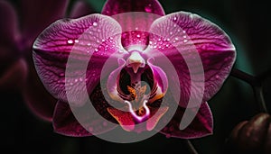 Exotic moth orchid boasts fragility and elegance generated by AI